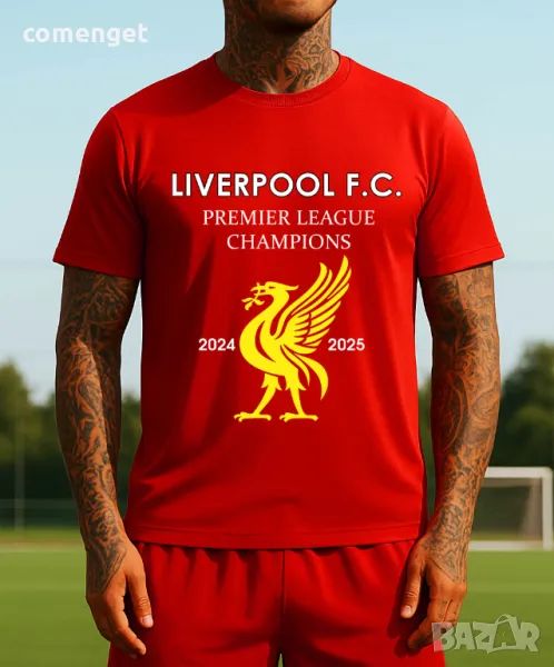 Шампионски тениски LIVERPOOL / ЛИВЪРПУЛ 2024-2025! Поръчай модел с ТВОЯ идея!, снимка 1