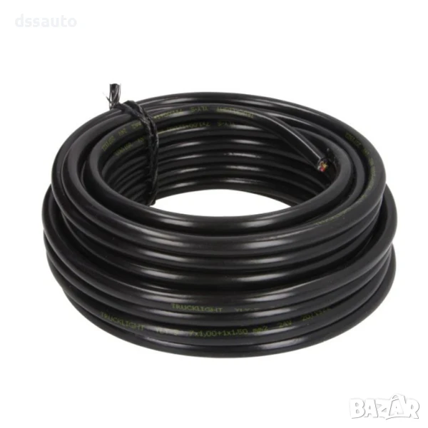 Кабел за светлини на ремарке 7x1mm² + 1x1.5mm² 10 метра, снимка 1