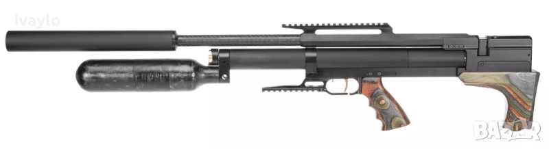 Въздушна пушка Taipan Veteran II TAC 700mm 5,5mm Laminate Forest, снимка 1