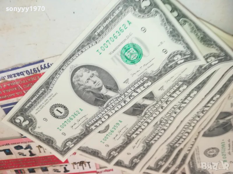 КОЛЕКЦИОНЕРСКИ ДОЛАРИ ОТ САЩ 2 ДОЛАРА 35ЛВ 1210241658, снимка 1
