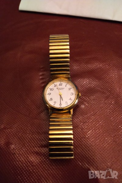 Regent оригинален позлатен дамски часовник НАМАЛЕН, снимка 1