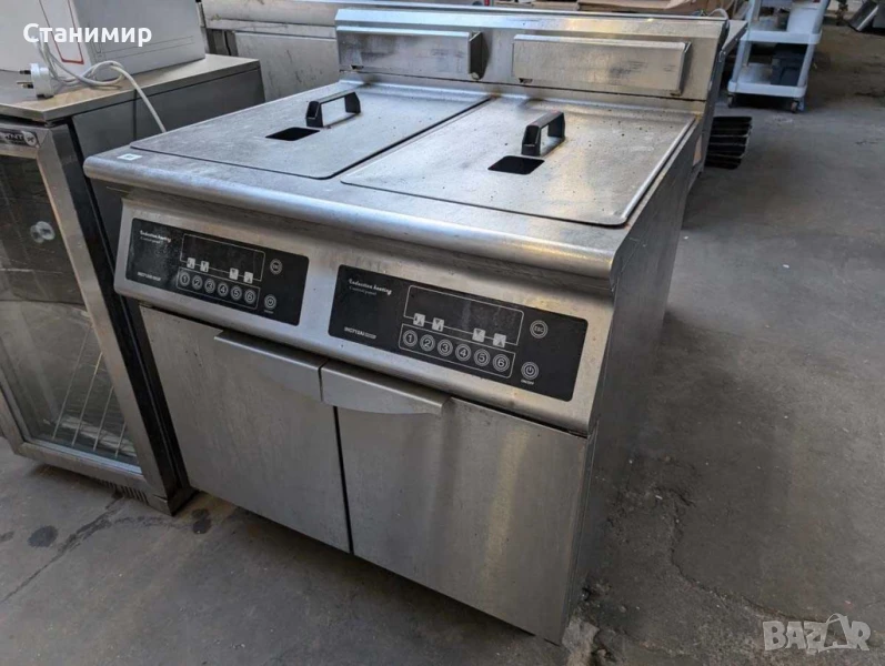 Професионален Фритюрник  2 отделения Индукционен , снимка 1