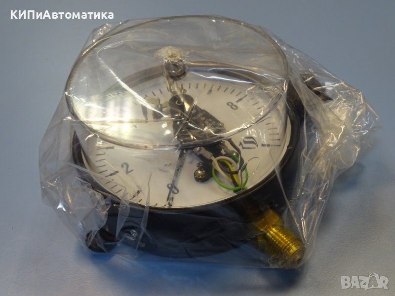 Ел. контактен Манометър AUSTA Ф160, 10 bar, снимка 1