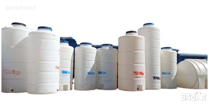 Резервоари за вода ( хоризонтални и вертикални ) от 200 литра до 25000 литра, снимка 1