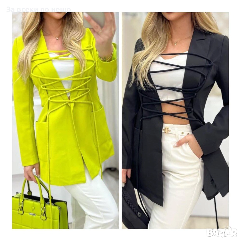Дамско Сако - 2 Цвята Код EN15, снимка 1