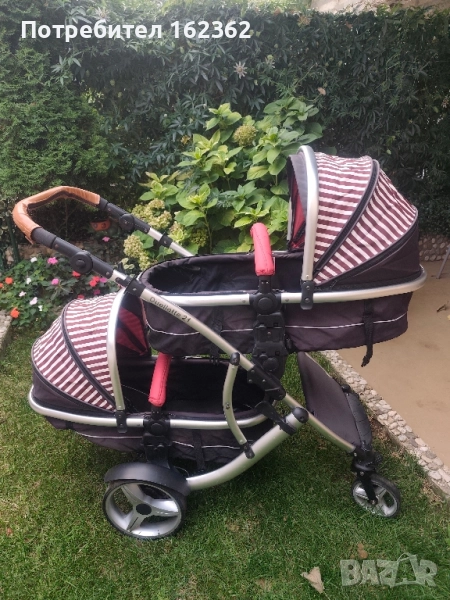 Бебешка количка за близнаци, снимка 1