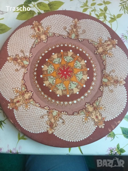 Дървена чиния , снимка 1