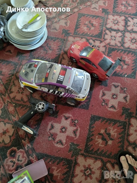 rc колички с дистанционно с бензин и с батерия, снимка 1