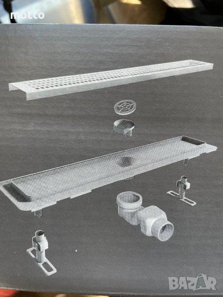 Линеен сифон правоъгълен 50см, снимка 1