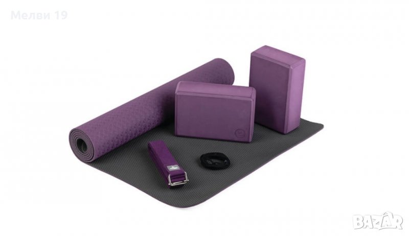 Комплект за йога Yoga Flow, Лилав , снимка 1