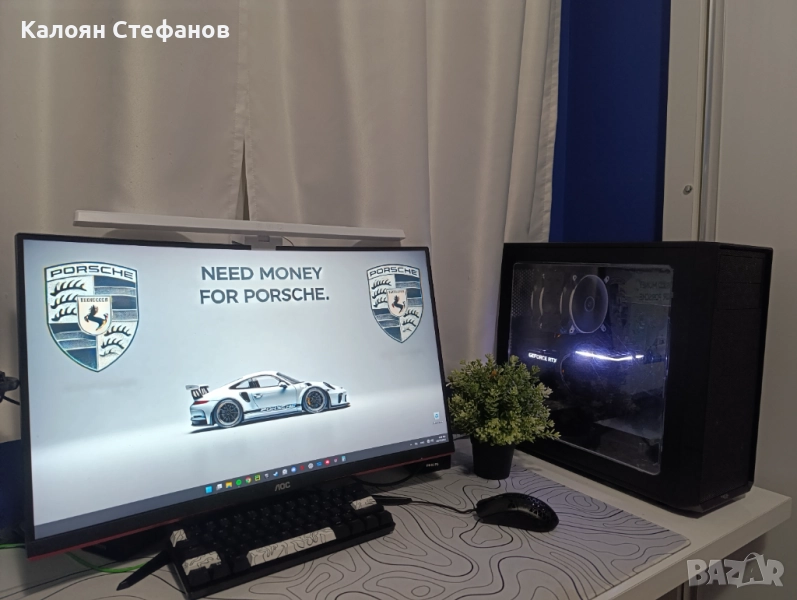 Геъмърски кмпютър RTX 3060 Ti Intel Corei5 32 GB Ram 512 GB SSD, снимка 1