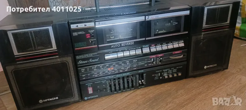 Ретро  Hitachi trk w550e, снимка 1