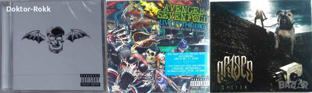 Avenged Sevenfold + Arises – оригинални дискове, снимка 1