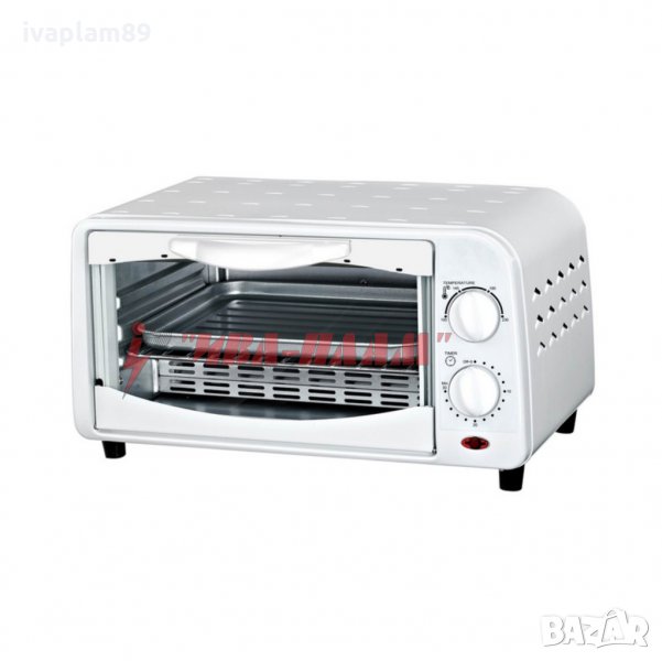 Мини фурна “ CROWN “ GR09 – 9 литра + Таймер – Бял модел, снимка 1