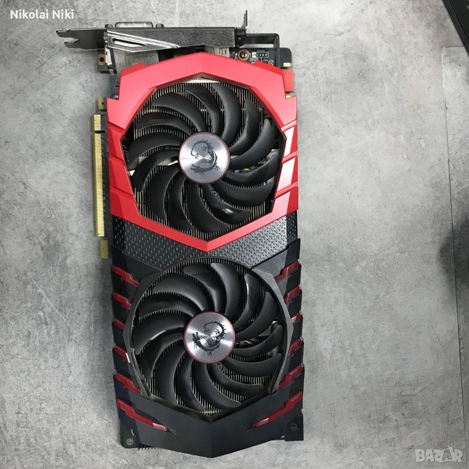 Видео карта GPU MSI 1070ti 8gb, снимка 1