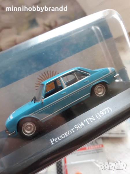 Peugeot 504 TN (1977) 1.43 SCALE . IXO / SALVAT., снимка 1