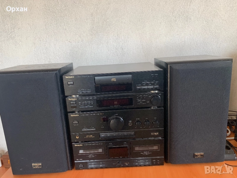Technics SU-X120,RS-X120,ST-X302L,SL-PJ28A,Колони SB-CS55, снимка 1