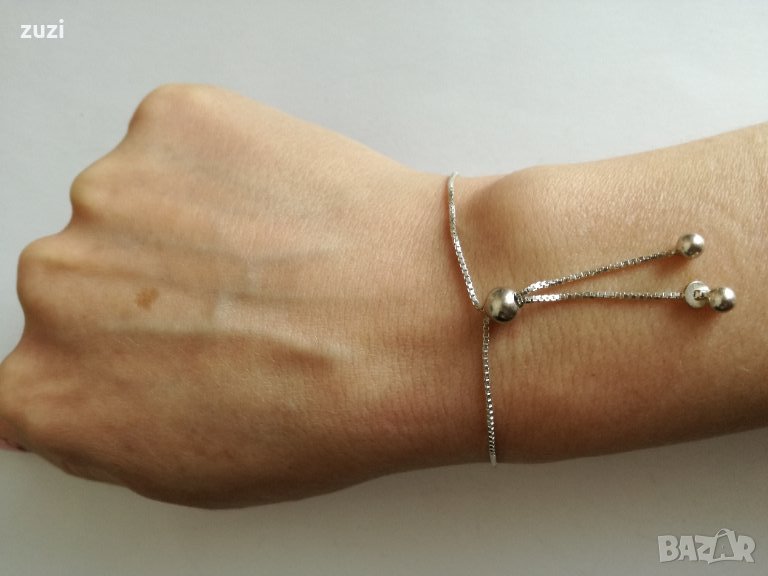 Сребърна гривната - 925 сребро, снимка 1