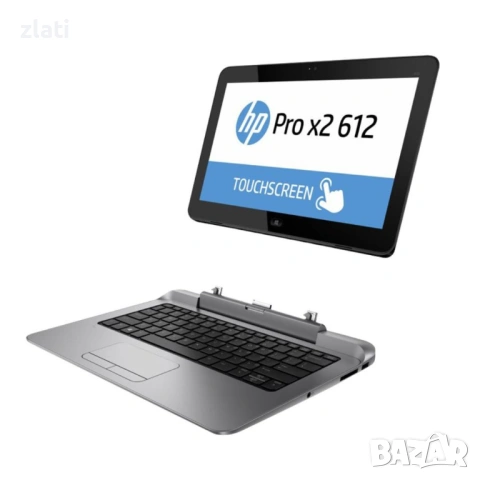 Таблет и Лаптоп 2в1 laptop HP Pro x2 612 G1 Tablet - 12.5" -Core i5-4302Y 1.6Ghz/RAM 8GB/SSD 256GB, снимка 3 - Лаптопи за работа - 54293148