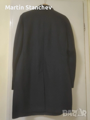 Мъжко вълнено палто , снимка 2 - Палта - 52553274