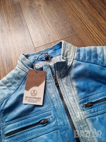 Страхотно мъжко яке , естествена кожа размер М , ново с етикет, , снимка 7 - Якета - 53202035