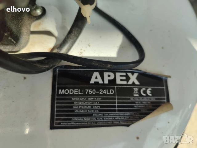 Дентален компресор APEX 750-24LD, снимка 6 - Компресори - 50571683