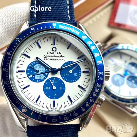 Мъжки часовник OMEGA Speedmaster Anniversary Series “Silver Snoopy Award” с автоматичен механизъм, снимка 2 - Мъжки - 39334929