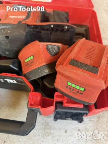 Hilti TE 6-A22 2x5,2Ah , снимка 4 - Перфоратори - 55517813