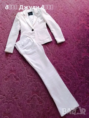 Стилен сет от панталон и блейзър, снимка 4 - Комплекти - 50393661