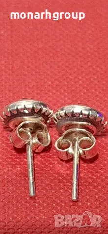 Сребърни обеци, снимка 5 - Обеци - 49653320