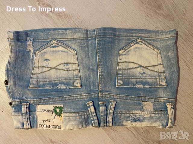 Пола Franko Ferucci дънкова, снимка 4 - Поли - 30541017