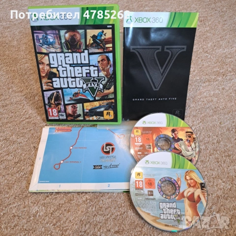 Игра за Xbox 360 Grand Theft Auto V Xbox 360