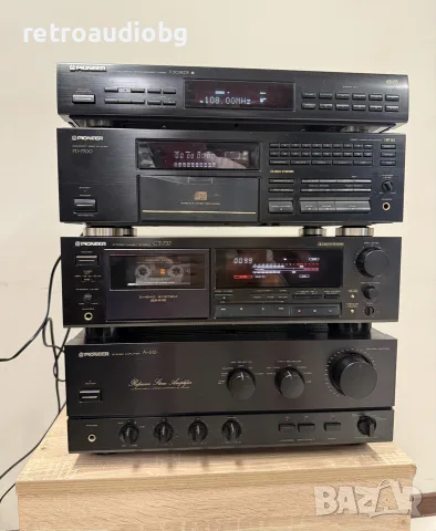 🔊Висок клас аудио сет PIONEER - Усилвател, CD плеър, триглав дек и тунер + колони🔉, снимка 4 - Аудиосистеми - 56001819
