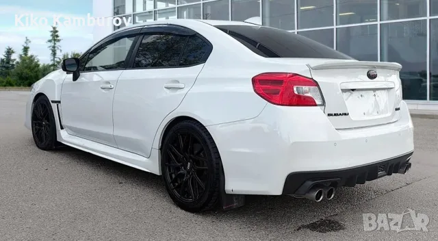 заден спойлер за subaru impreza sti 2015 - 2021г. оригинален бяла перла., снимка 2 - Части - 56205073