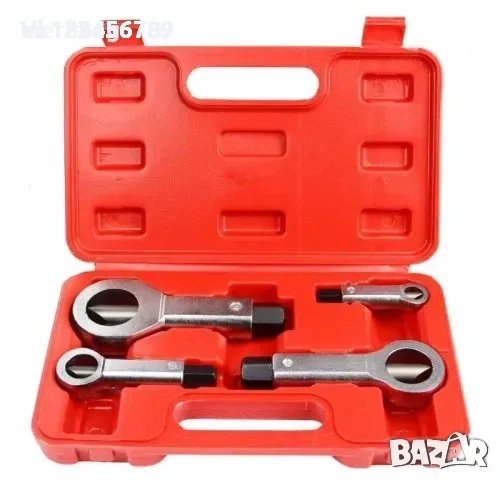 Гайкоцеп комплект 4 части Mar-Pol , снимка 4 - Други инструменти - 53917779