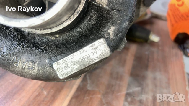 Турбина за Mercedes S-Class W220 3.2 CDI 197 , 1998-2005. A6130960199, снимка 5 - Части - 51388012