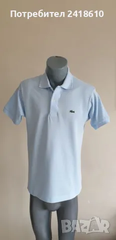 Lacoste Pique Cotton Classic Fit Mens Size 3 - S НОВО! ОРИГИНАЛ! Мъжка Тениска!, снимка 6 - Тениски - 49647242