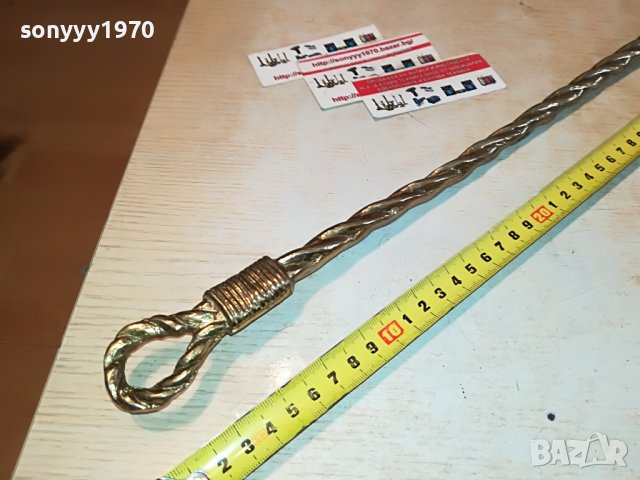 поръчана-ретро обувалка в златен цвят 1611221348, снимка 2 - Антикварни и старинни предмети - 38692120