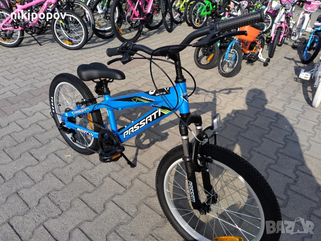 BG Алуминиев велосипед 20" MARTY син, снимка 4 - Велосипеди - 54334636