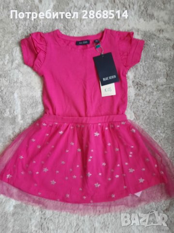 Детски рокли BLUE SEVEN, нови, с етикет, снимка 5 - Детски рокли и поли - 37691406