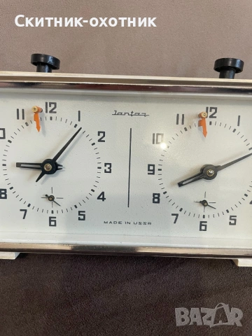 Винтидж шахматен часовник, снимка 5 - Антикварни и старинни предмети - 53253540