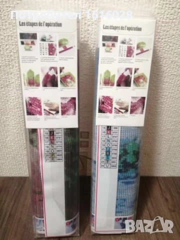 Диамантени 5D гоблени Фламинго и Лебеди в нощта., снимка 10 - Гоблени - 50634969