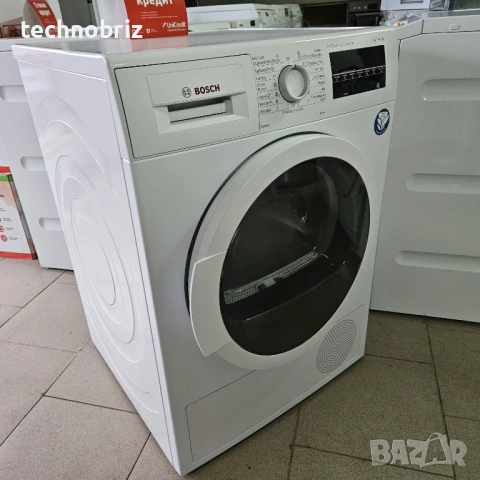 Немска инверторна сушилня с термопомпа Bosch Serie 6 А+++ - ГАРАНЦИЯ, снимка 2 - Сушилни - 53153923