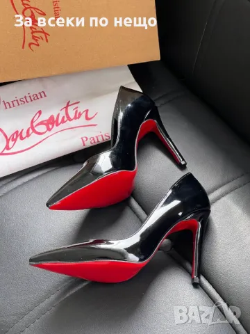 Christian Louboutin Дамски Обувки На Ток - 2 Налични Цвята Код D2214, снимка 2 - Дамски обувки на ток - 49435672