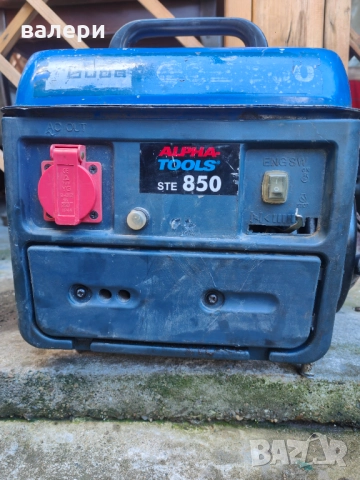 Бензинов генератор за ток работещ внос от Германия, снимка 2 - Други машини и части - 52893652