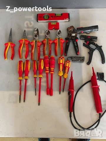 Професионален комплект VDE инструменти Würth Zebra + Benning Duspol (1000V)