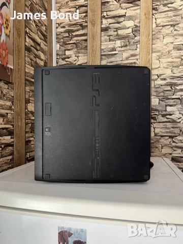 Хакнат PlayStation 3 Slim 320GB + 15 игри + Джойстик, снимка 4 - PlayStation конзоли - 55890357