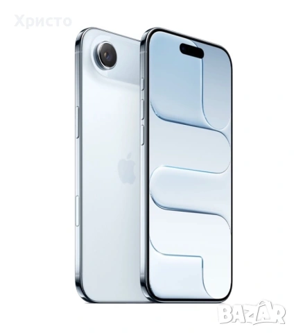 НОВ!!! Apple iPhone Air, 512GB, 5G, Sky Blue + подарък оригинален адаптер Apple 