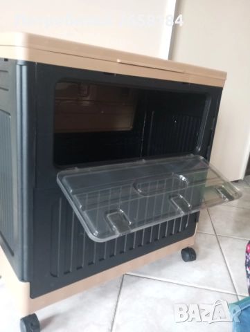 Голям кош за дрехи, инструменти с 3 врати. Нов.Шир.58см, снимка 4 - Други стоки за дома - 52559689