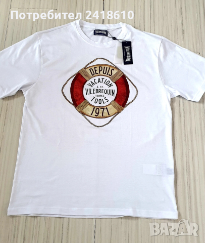 Vilebrequin Cotton Mens Size XL / 3XL НОВО! ОРИГИНАЛ! Мъжка Тениска